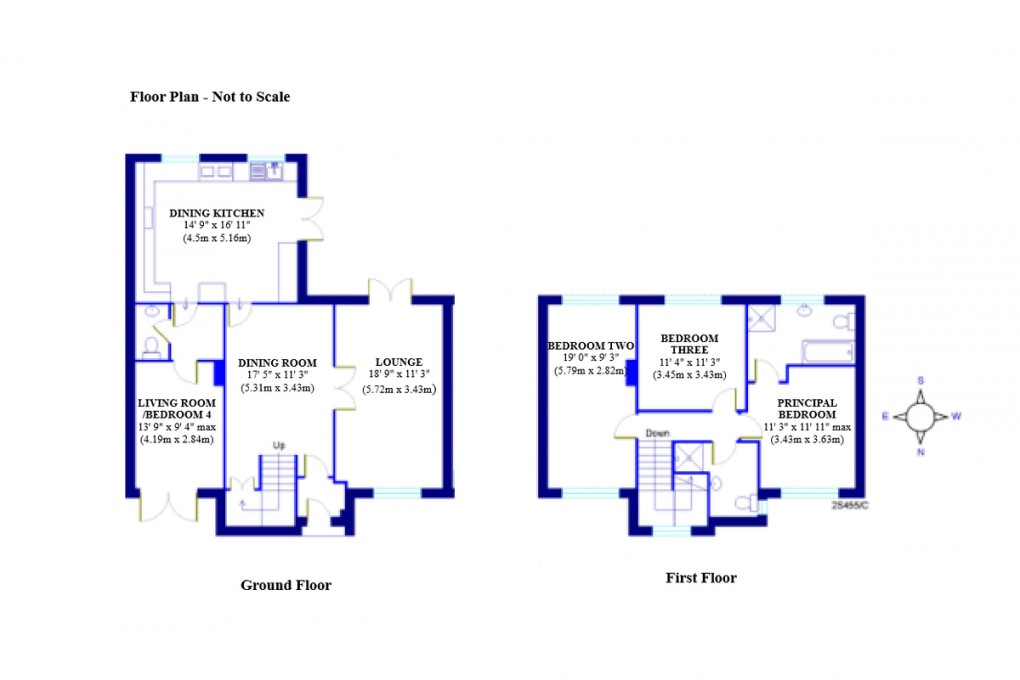 Floorplan for Buntingsdale Road, Market Drayton