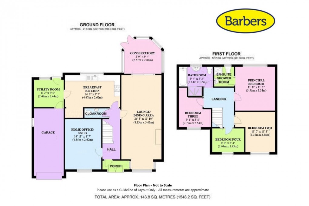 Floorplan for Badger Brow Road, Loggerheads, Market Drayton