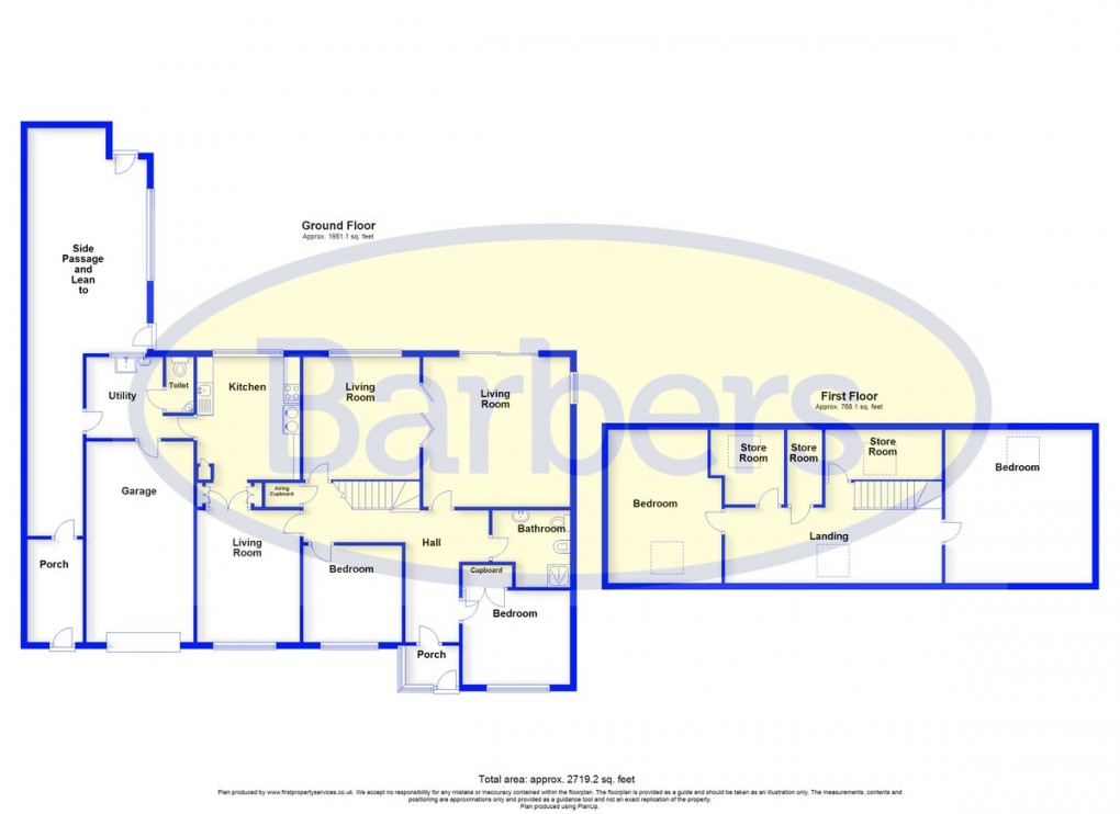 Floorplan for Calverhall, Whitchurch