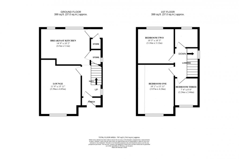 Floorplan for Dalelands Estate, Market Drayton
