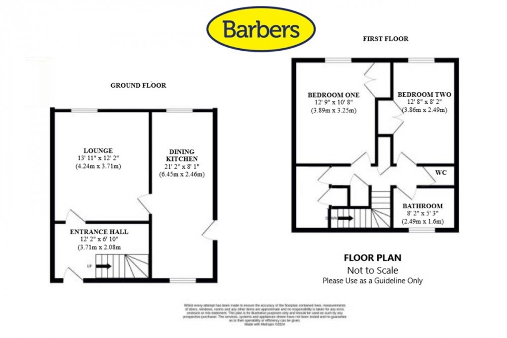 Floorplan for Boscobel Road, Tern Hill, Market Drayton