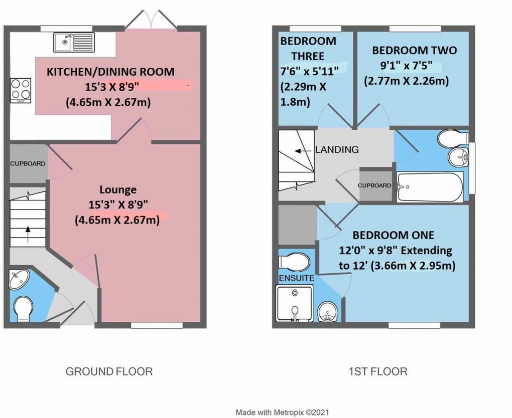 Floorplan for Rondel Street, Shrewsbury