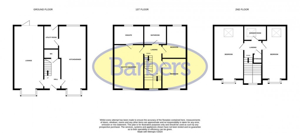 Floorplan for Orchard Avenue, Whitchurch