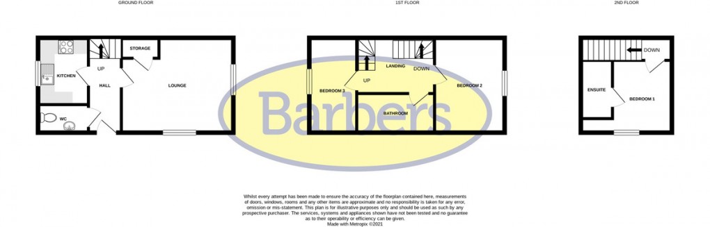 Floorplan for Anchor Mews, Pepper Street, Whitchurch, Shropshire