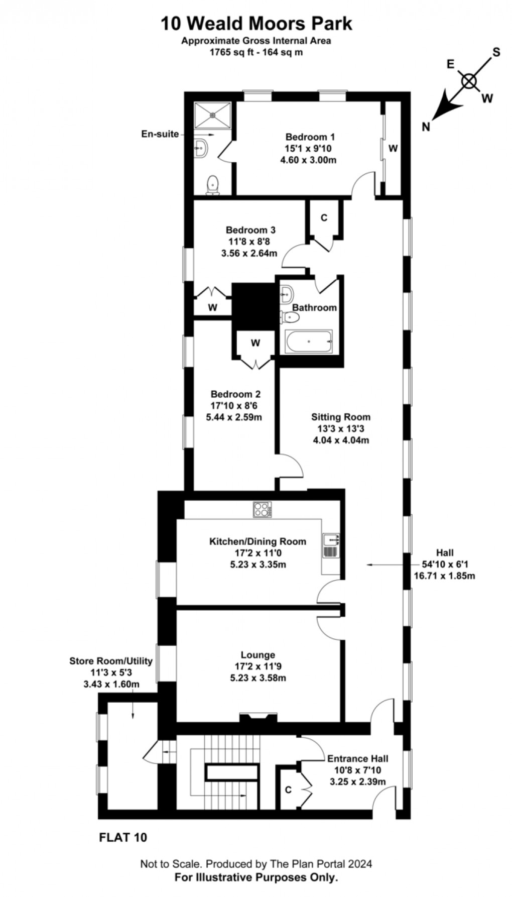 Floorplan for Weald Moors Park, Preston