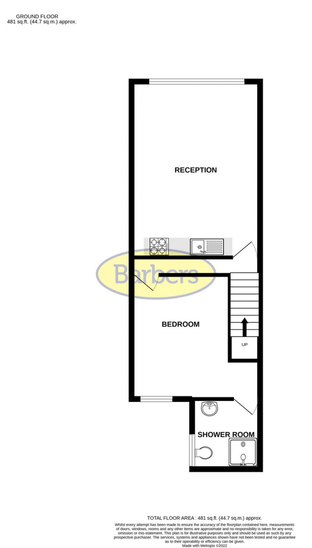 Floorplan for Stafford Street, Market Drayton