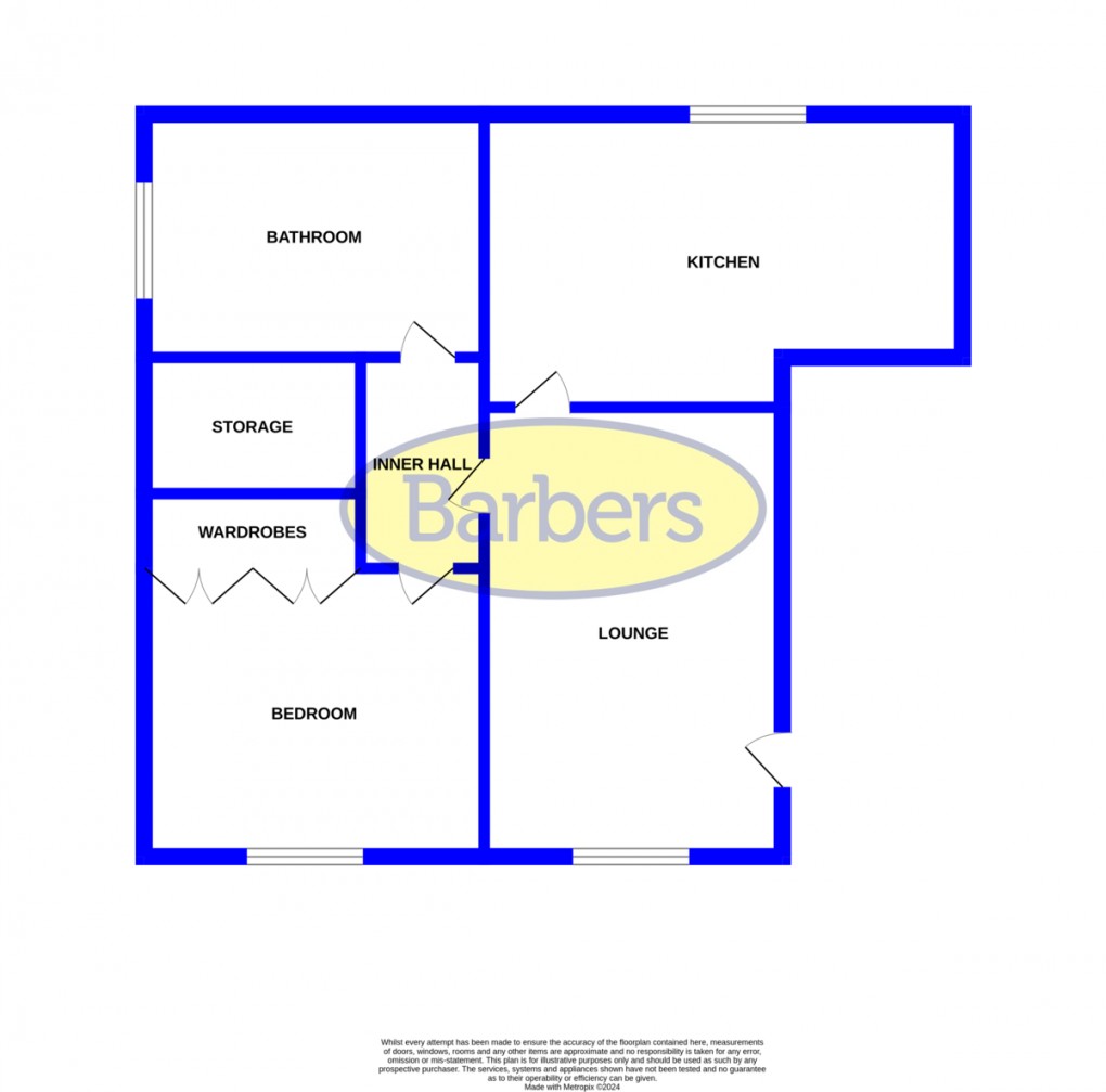 Floorplan for Cheshire Street, Audlem, Cheshire