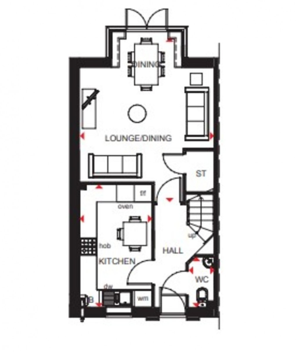 Floorplan for Talbot Place, Tilstock Road, Whitchurch