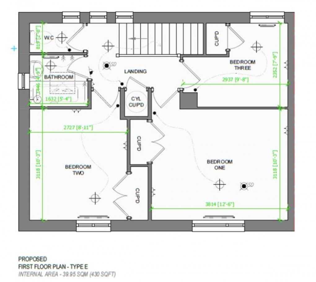 Floorplan for Boscobel Road, Tern Hill, Market Drayton